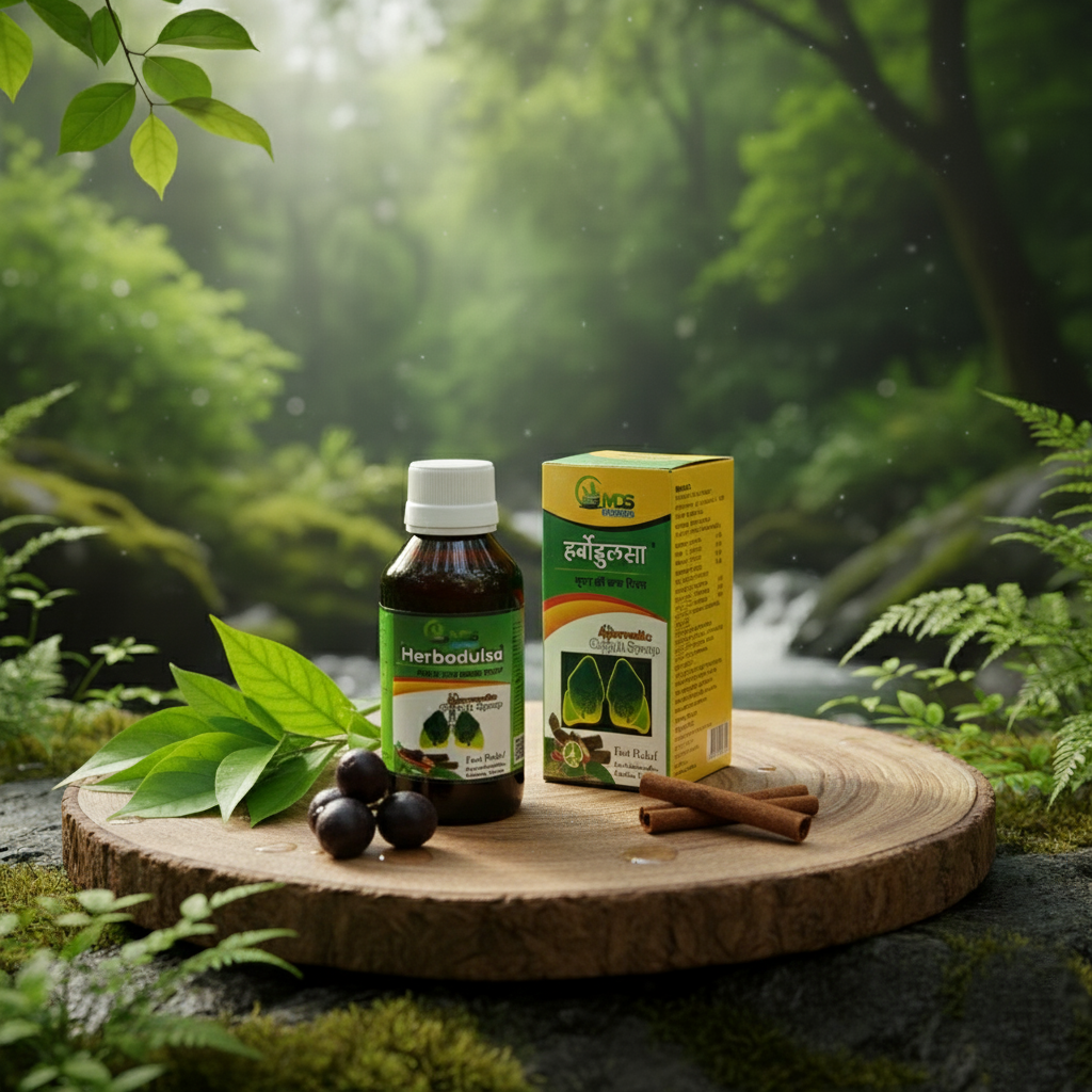 MDS Herbodulsa Cough Syrup Without Sugar